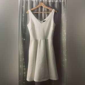 White A line Dress